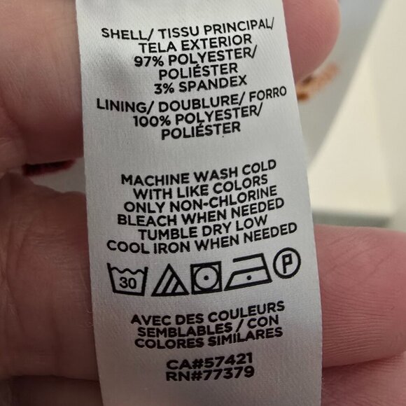 Ann Taylor Factory Petite Illusion Floral Dress - Picture 6 of 6